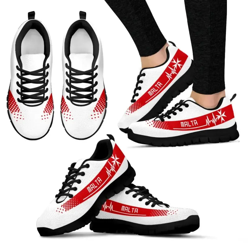 Malta Heartbeat Sneakers RLT12 - Wonder Print Shop