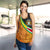 Guyana Womens Racerback Tank, Guyana Coat of Arms and Jaguar Patterns RLT8 - Wonder Print Shop