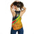 Guyana Womens Racerback Tank, Guyana Coat of Arms and Jaguar Patterns RLT8 - Wonder Print Shop