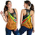 Guyana Womens Racerback Tank, Guyana Coat of Arms and Jaguar Patterns RLT8 - Wonder Print Shop