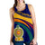 Wonder Print Shop Sri Lanka Lion Coat Of Arms Women's Racerback Tank RLT7 - Wonder Print Shop