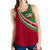 Suriname Women's Racerback Tank Suriname Coat Of Arms and Flag Color RLT7 - Wonder Print Shop