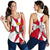 Malta Women Racerback Tank, Maltese Cross with Coat of Arms RLT12 - Wonder Print Shop