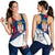 Serbia Women's Raceback Tank Coat Of Arms Flag Style, RLT7 - Wonder Print Shop