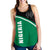 Nigeria Womens Racerback Tank, Curve Version RLT8 - Wonder Print Shop