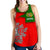 Portugal Women's Racerback Tank Coat Of Arms New Style RLT7 - Wonder Print Shop