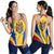 Moldova Women's Racerback Tank Action Flag A15 RLT13 - Wonder Print Shop