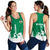 Nigeria Women Racerback Tank, Smudge Style RLT8 - Wonder Print Shop