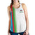 Azerbaijan Womens Racerback Tank United Flag (White) RLT8 - Wonder Print Shop