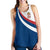 Serbia Women's Racerback Tank Serbia Flag Blue, RLT7 - Wonder Print Shop