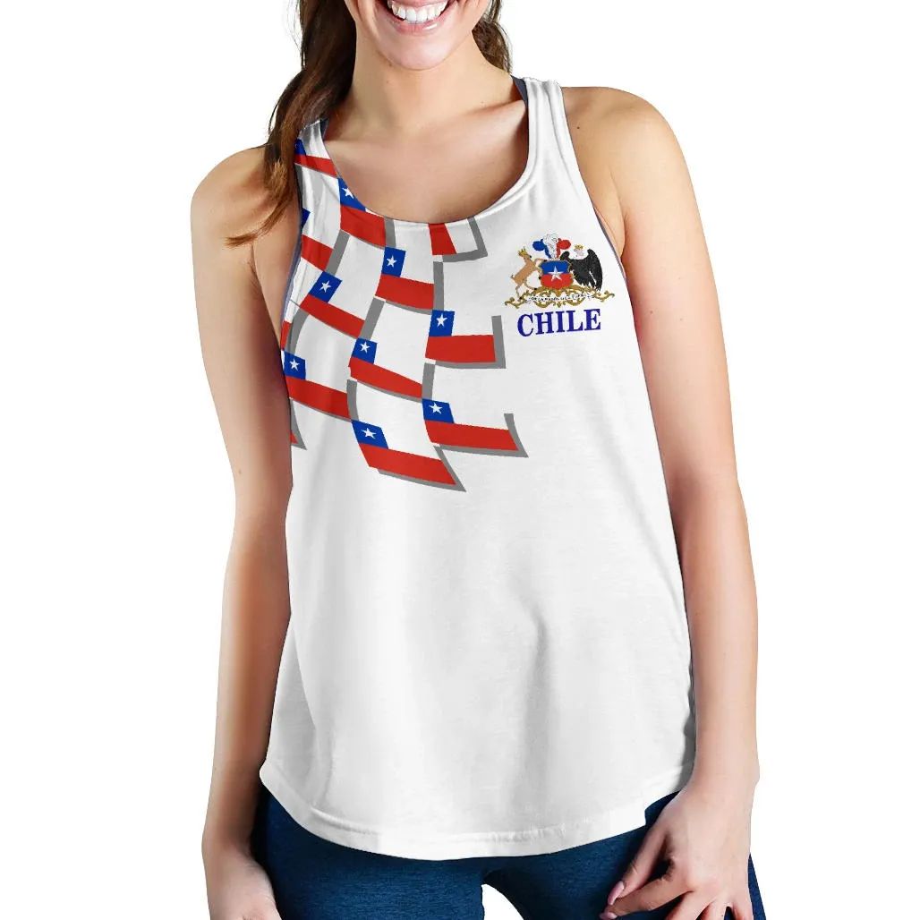 Chile Women's Racerback Tank - Home RLT7 - Wonder Print Shop