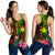 The Philippines Polynesian Personalised Women's Racerback Tank, Hibiscus and Banana Leaves RLT6 - Wonder Print Shop