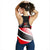 Trinidad and Tobago Women's Racerback Tank, Trinidad and Tobago Flag RLT6 - Wonder Print Shop