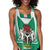 Nigeria Womens Racerback Tank, Nigerian Flag and Coat Of Arms, Boa Me Na Me Mmoa Wo RLT8 - Wonder Print Shop