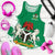 Nigeria Special Womens Racerback Tank RLT8 - Wonder Print Shop