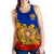 Armenia Women Racerback Tank , Armenia Blue RLT8 - Wonder Print Shop