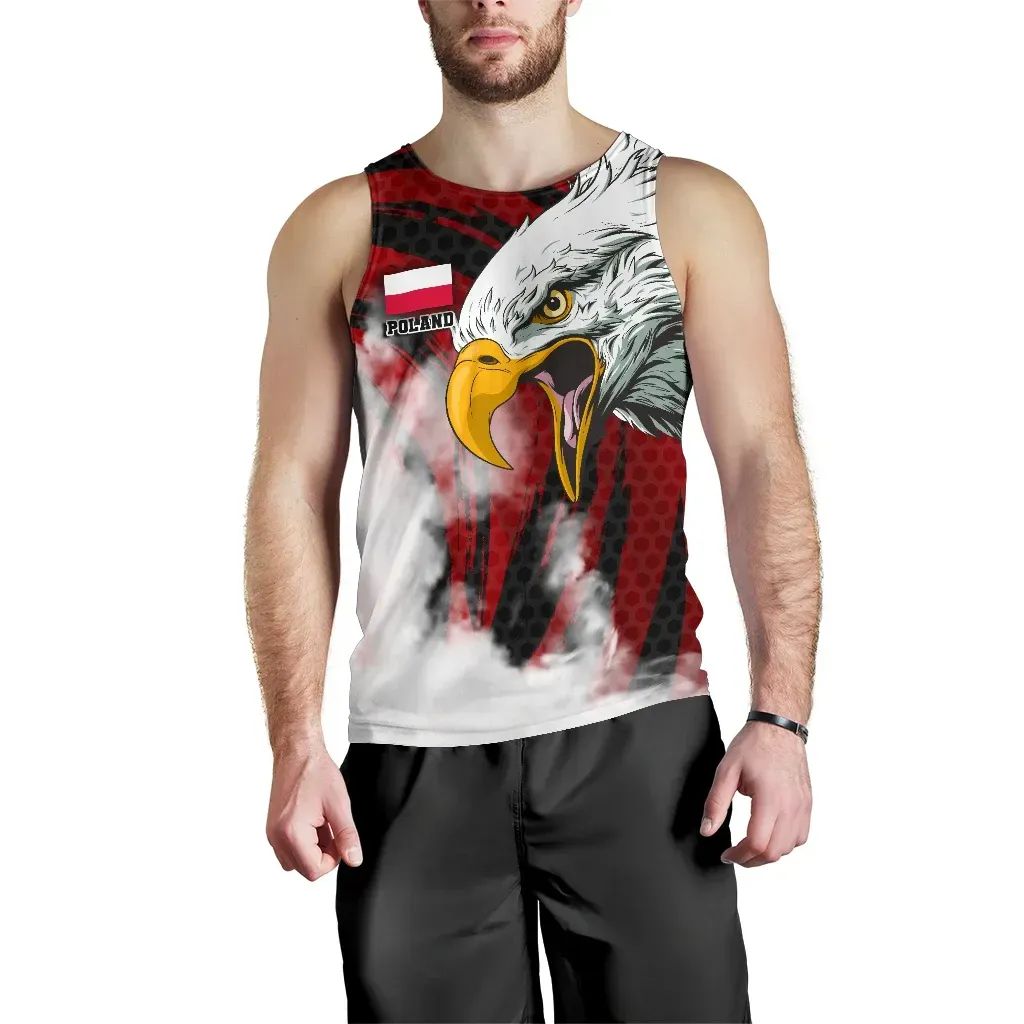 poland-men-tank-top-polish-white-eagle-powerful