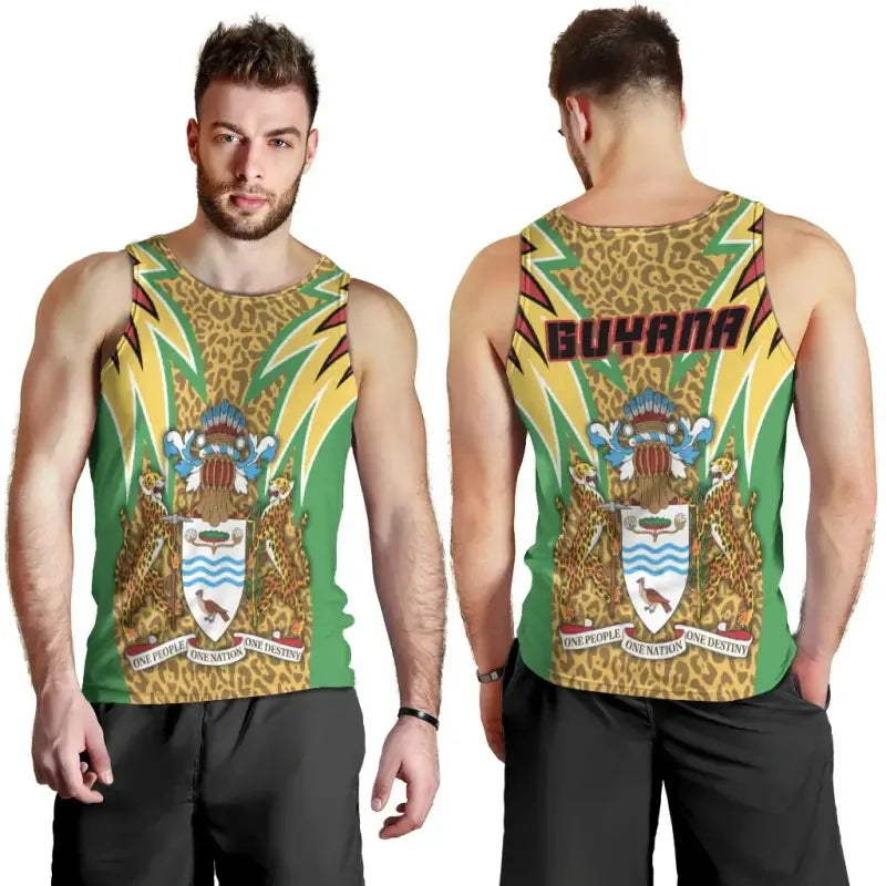 guyana-mens-tank-top-jaguars-coat-of-arms