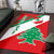 Lebanon Personalised Area Rug - Lebanon Flag Polygon Style24 RLT6 - Wonder Print Shop