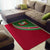 Suriname Area Rug Suriname Coat Of Arms and Flag Color RLT7 - Wonder Print Shop