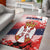 Serbia Area Rug Serbia National Flag and Emblem RLT7 - Wonder Print Shop