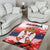 Serbia Area Rug Serbia National Flag and Emblem RLT7 - Wonder Print Shop