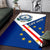 Cape Verde Area Rug - Flag With Coat Of Arm RLT7 - Wonder Print Shop