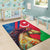 Azerbaijan Pride and Heritage Area Rug - Happy Independence Day RLT8 - Wonder Print Shop