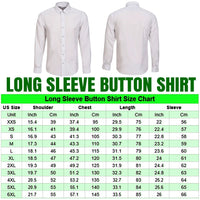 Long sleeve button shirt, white, front and back views