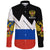 Russia Long Sleeve Button Shirt Original Flag RLT12 - Wonder Print Shop