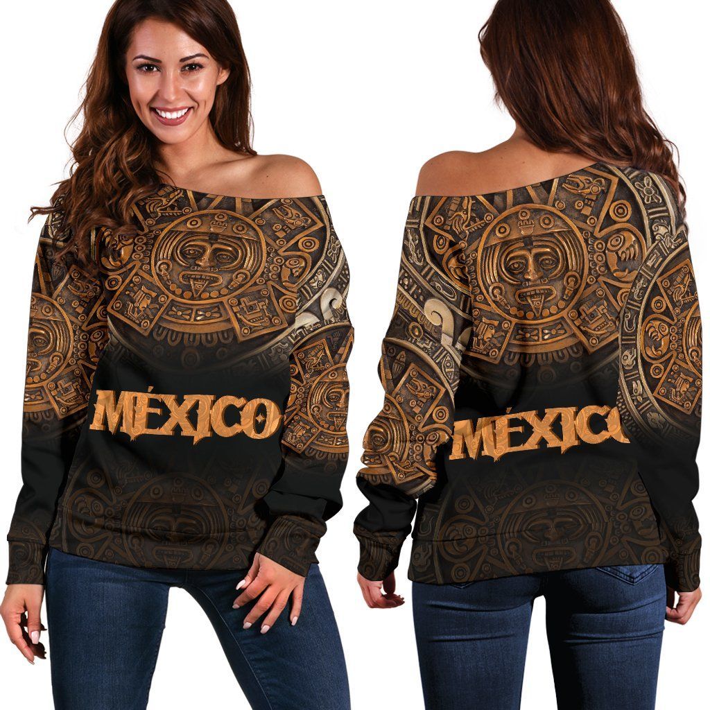 mexico-aztec-off-shoulder-sweater-the-ancient-aztec-calendar