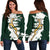 South Africa Springboks Womens Off Shoulder Sweater, Painting Style RLT8 - Wonder Print Shop