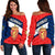 Norway Women Off Shoulder Sweater Sporty Style RLT7 - Wonder Print Shop