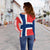 Norway Women's Off Shoulder Sweater Flag Of Norway RLT7 - Wonder Print Shop