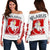 Belarus Coat of Arms Women's Off Shoulder Sweater Special RLT6 - Wonder Print Shop