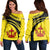 Brunei Coat Of Arms Shoulder Sweater Cricket RLT7 - Wonder Print Shop