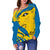 The Sweden Cat Women's Off Shoulder Sweaters RLT7 - Wonder Print Shop