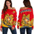 Armenia Special Womens Off Shoulder Sweater RLT8 - Wonder Print Shop