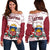 Latvia Off Shoulder Sweater RLT6 - Wonder Print Shop