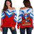 Chile Women's Off Shoulder Sweater New Release RLT7 - Wonder Print Shop