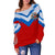 Chile Women's Off Shoulder Sweater New Release RLT7 - Wonder Print Shop