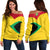 Guyana Off Shoulder Sweater Babarian (Yellow) RLT8 - Wonder Print Shop