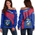 Cuba Coat Of Arms Shoulder Sweater Cricket RLT13 - Wonder Print Shop