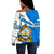 Honduras Off Shoulder Sweater, Flag and Coat of Arms RLT8 - Wonder Print Shop