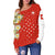 Switzerland Edelweiss Special Women's Off Shoulder Sweater RLT13 - Wonder Print Shop