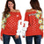 Switzerland Edelweiss Special Women's Off Shoulder Sweater RLT13 - Wonder Print Shop