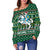 lithuania-christmas-off-shoulder-sweater-green