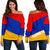 Armenia Flag Womens Off Shoulder Sweater RLT8 - Wonder Print Shop