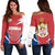 Serbia Off Shoulder Sweater Active RLT7 - Wonder Print Shop