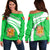 Andorra Coat Of Arms Shoulder Sweater Cricket RLT8 - Wonder Print Shop